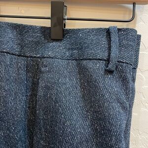 Like New Business Casual Dark Blue Heather Pants for Office Attire